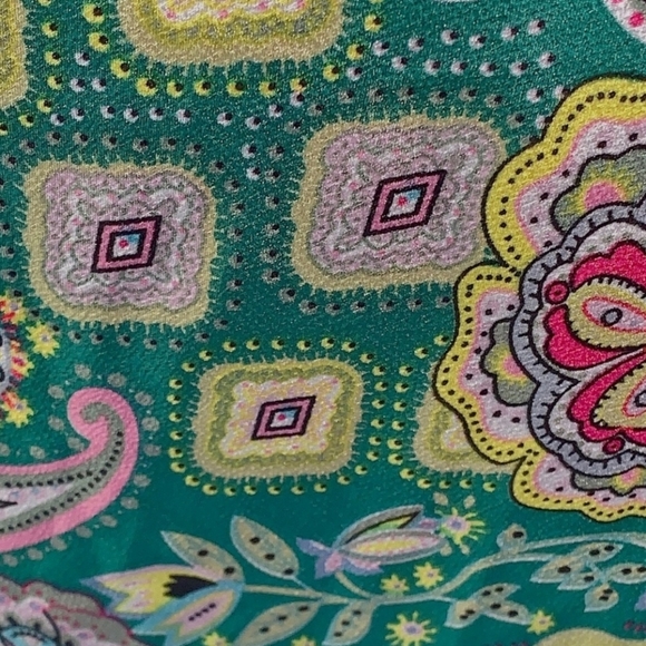 Paisley Slip Mini Dress And Headscarf Set - Picture 6 of 8